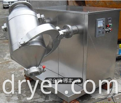 Three Dimensional Rotary Mixer for Mixing Crude Medicine Powder